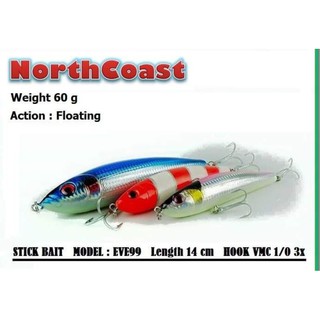 เหยื่อSTICK BAIT /NORTH COAST tuna tough