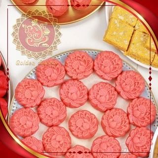 ขนมดอกบัวสวรรค์ (ขนาดกลาง) สีชมพู