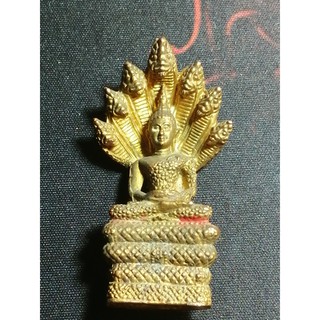 พระบูชานาคปรกขนาด1*2นิ้ว ทองผสม