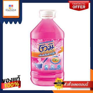 โทมิ น้ำยาถูพื้น กลิ่นสปริงซากุระ 5200 มลTomi Floor Cleaner, Spring Sakura Scent 5200 ml.