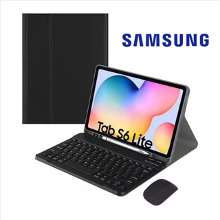 คีย์บอร์ดบลูทูธไร้สาย สําหรับ Samsung Galaxy Tab S6 Lite 10.4 P610 P615 Tab A8 10.5 X200 X205