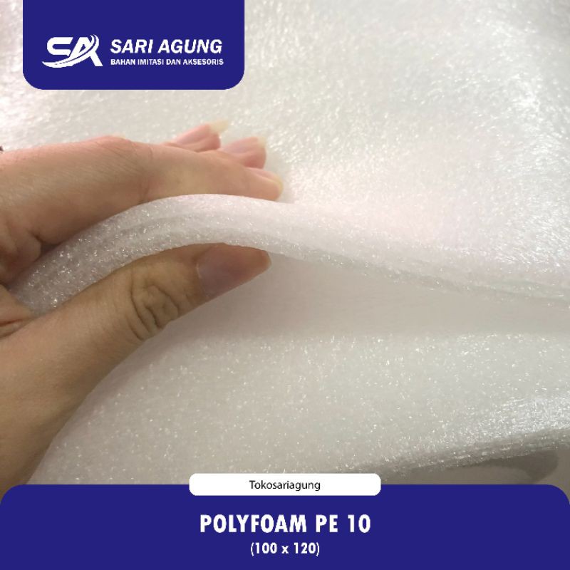 POLYFOAM PE FOAM 10mm (มิเตอร์) แผ่นโฟมโฟมแพ็ค