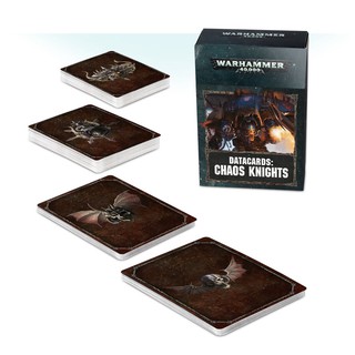 Warhammer 40K: Datacards Chaos Knights