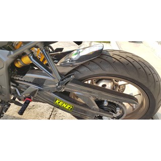 บังโคลนหลัง+บังโซ่คาบอน Rear Fender Carbon For Honda CB650R , CBR650R 2018+