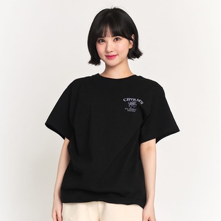 CHARM'S x VIVIZ EUNHA LILAC T-SHIRT BLACK (FCQSCTR701M) (EB) | Shopee ...