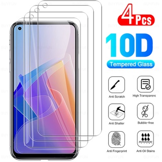 4 pcs tempered glass for Oppo Reno7 Z 5G Reno 7 5G Global full cover screen protector protective glass for reno7z 7z 5g 9H film