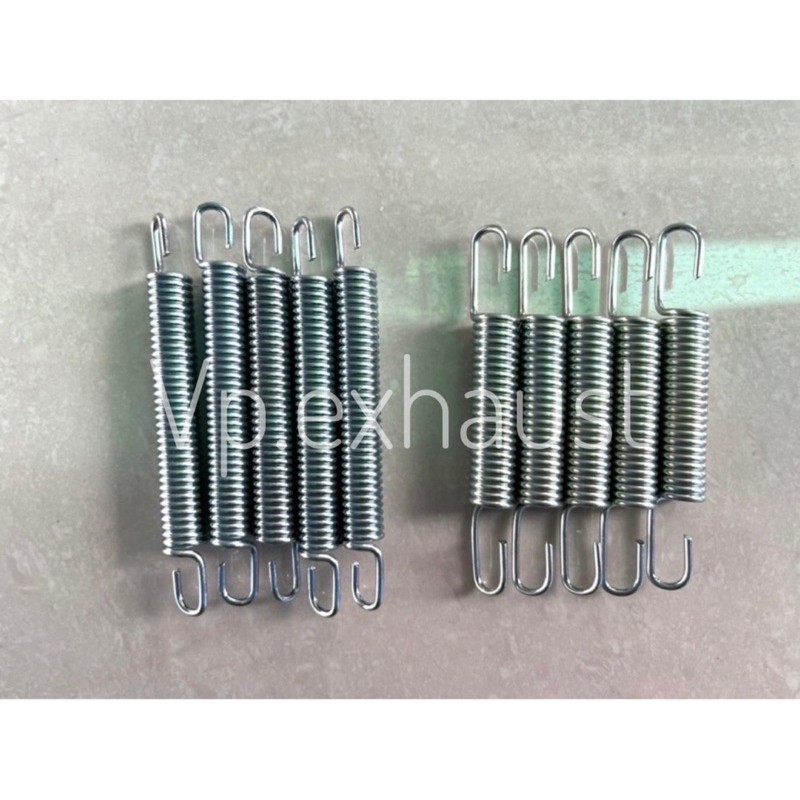 สปริงดึงปลายท่อ (1ตัว) อย่างดี สแตนเลส สปริงเกี่ยวท่อ สปริงดึงหูท่อไอเสีย