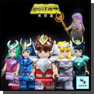 เซต 6 ตัว เซนต์เซย์ย่า เลโก้จีน ตัวต่อ mini figure saint seiya