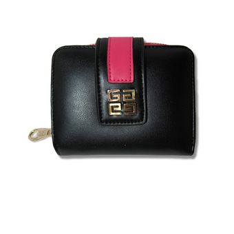 Zara กระเป๋าสตางค์ผู้หญิง กระเป๋าใส่บัตร COLOZE TREND (Black)