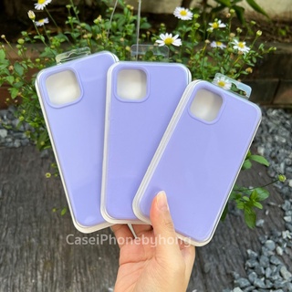 🔥เคสกำมะหยี่ สีม่วงอ่อน สำหรับเคสมือถือ รุ่น i13 mini Pro Promax,7 8 plus,SE2,X XR XSmax,11 Pro Max,12 mini Pro Max🔥