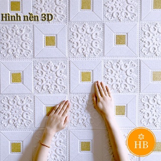 โฟมหนังเทียม 3 มิติ ประดับกลิตเตอร์ สวยงาม สําหรับติดผนัง