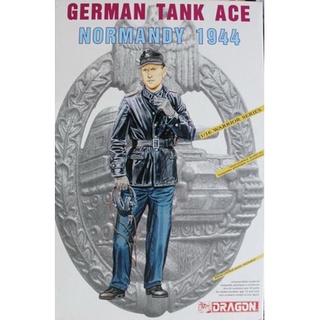 พลาสติก โมเดล ประกอบ DRAGON MODEL สเกล 1/16 GERMAN TANK ACE (1609)