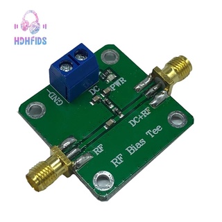 Bias Tee Wideband DC Blocker 10-6000MHz 6GHz for HAM Radio RTL SDR LNA Low Noise Amplifier