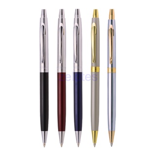 ปากกาโลหะลูกลื่นแบบกด  รุ่นN05 หมึกน้ำเงิน 0.7mm ด้ามโลหะ มี 5 สีให้เลือก（ราคาต่อด้าม）#เครื่องเขียน#ของขวัญโลหะ