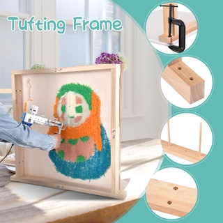 Tufting Frame Wooden Stitch Frame Oversized Frame  Carpet Making Tapestry Electric Carpet Cutting