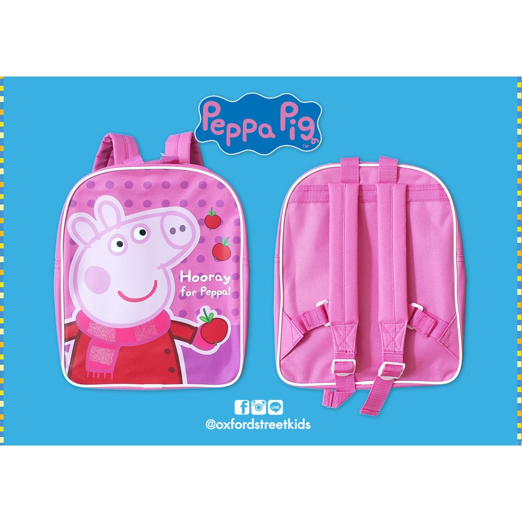 Peppa Pig Backpack กระเป๋าเป้ เปปป้าพิก Shopee Thailand