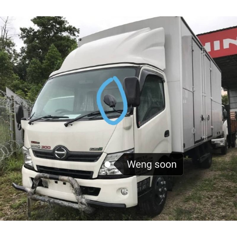 Hino Dutro WU710 กระจกมองข้าง (กลม)
