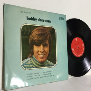 แผ่นเสียง 12 นิ้ว รวมเพลงดีที่สุดของ Bobby Sherman ทดลองฟังได้ครับ