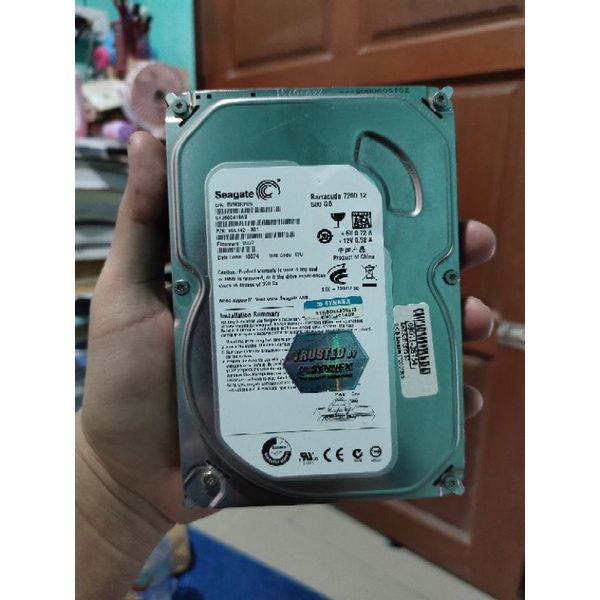 ฮาร์ดดิสก์ มือ2 Seagate Barracuda 7200.12 ST3500418AS 500GB 7200 RPM 16MB Cache SATA