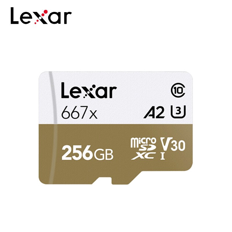 Original Lexar 667x Memory Card A2 High Speed 100MBs 128GB 64GB 256GB ...