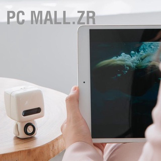 Pc Mall.Zr ลําโพงซับวูฟเฟอร์บลูทูธไร้สาย รูปหุ่นยนต์ ขนาดเล็ก แบบพกพา สําหรับเดินทางกลางแจ้ง