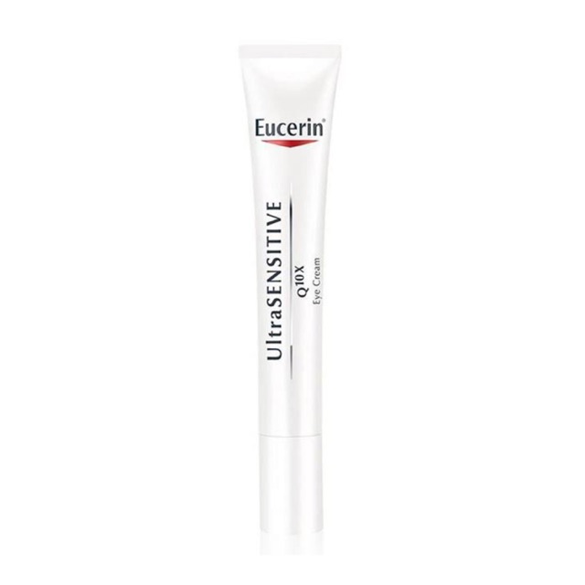 [พร้อมส่ง] Eucerin UltraSensitive Q10X Eye Cream 15 ml.