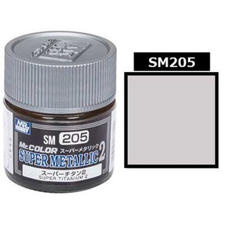 Mr.Color Super Metallic 2 SM205 Super Titanium