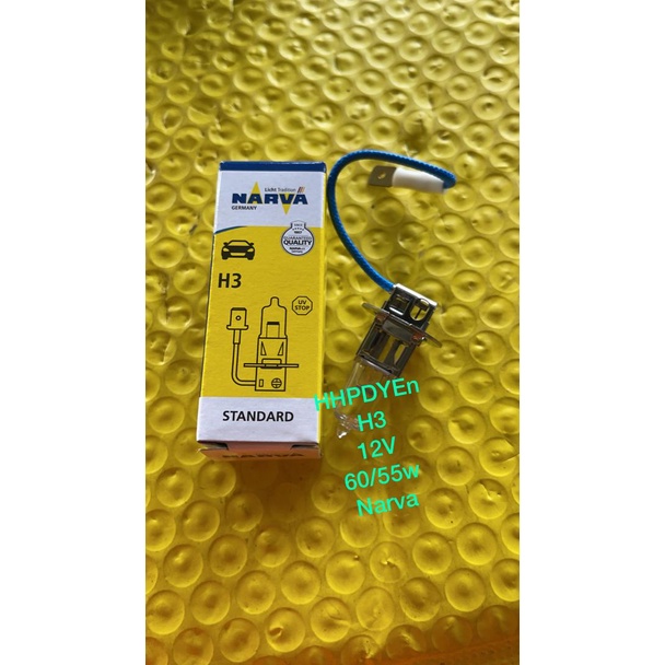 H3 BULB [60/55W] (NARVA) HEAD LAMP/ FOG LAMP BULB (1PCS)