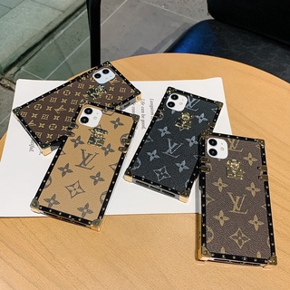 เคสโทรศัพท์มือถือหนัง ทรงสี่เหลี่ยม ลาย LV แฟชั่นหรูหรา สําหรับ OPPO Reno 8T 8Z 8 7 6 5 4 7Z 6Z 4G 5G 6Z 5Z 5F 4F 4Z 2F 2Z