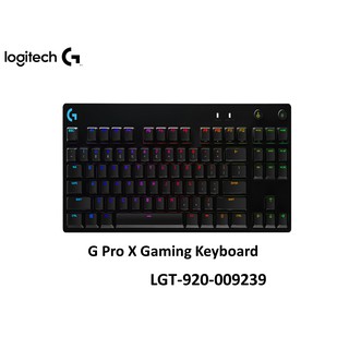 Logitech G Pro X Gaming Keyboard (แป้นพิมพ์ภาษาอังกฤษ)