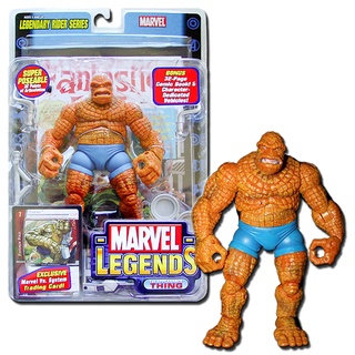 [RARE] MARVEL LEGENDS TOY BIZ : 2005 MARVEL LEGEND LEGENDARY RIDER SERIES : THING สินค้าหายาก ปี 2005 ของแท้ 100%