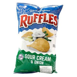 Ruffles Sour Cream &amp; Onion Potato Chips 65oz  Ruffles Sour Cream &amp; Onion Potato Chips 65oz