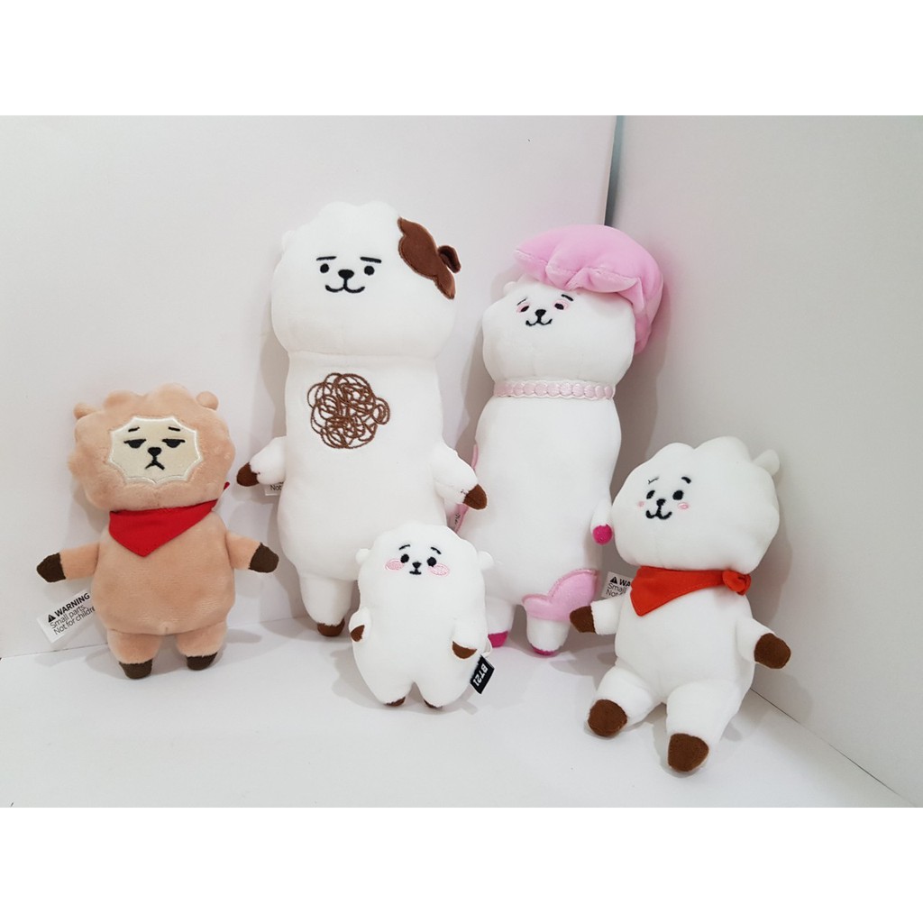 พร้อมส่ง BT21 BTS RJ FAMILY SET BOX ตุ๊กตาRJ เซ็ทครอบครัว น่ารักๆ ขนนุ่ม นำเข้าจากประเทศเกาหลี ของแท
