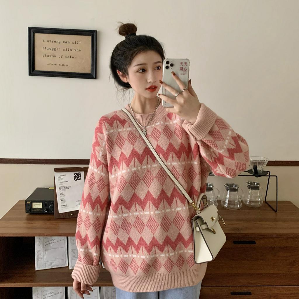 Korean sweater hot sale for ladies