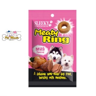 SLEEKY Meaty Ring มีตตี้ริง ขนาด 70 กรัม รสนม