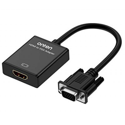 ลดราคา ตัวแปลงสัญญาณ OTN-5138s (VGA to HDMI Adapter with Audio) #ค้นหาเพิ่มเติม หัวแลน RJ ปลั๊กแปลงอเนกประสงค์ สาย AC โน๊ตบุ๊ค HP เม้าส์ USB ขาตั้งหูฟัง ONINKUMA