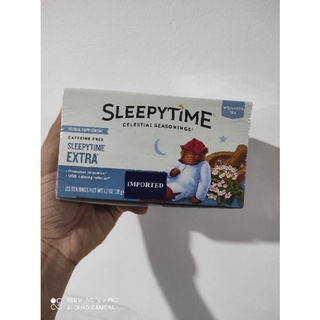 Tea,Sleepytime Extra ชาช่วยนอนหลับ กลิ่นคาโมมายด์ ของแท้จากอเมริกา Sleepy Tea สูตรเข้มข้