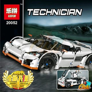 ชุดตัวต่อ รถสปอร์ตเทคนิค Lepin 20052 Predator Super Car MOC-2811 จำนวน 1,950 ชิ้น