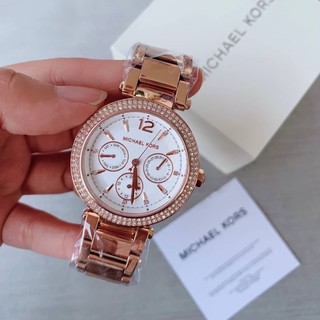 (ผ่อน 0%) นาฬิกา Michael Kors​ mk5781 สแตนเลส rosegold หน้าปัด 39 มม