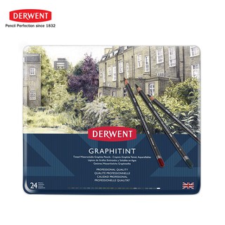 DERWENT ดินสอกราฟฟิกทินชุด 12-24 สี (Graphitint 12-24 colours) 1 ชุด