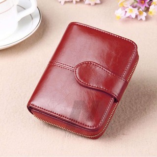 Women Short Wallet กระเป๋าสตางค์ ใบสั้น แบรนด์ คุณภาพสูง กระเป๋าสตรี กระเป๋าผู้หญิง กระเป๋าตังค์ผู้หญิง หนัง PU