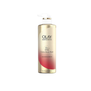 [NEW] OLAY BodyScience Firming Creme Body Wash (Vitamin B3 Niacinamide + Peptide) 500ml