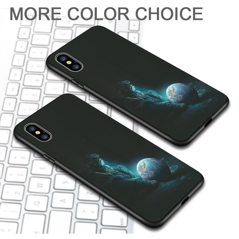 ศิลปะอวกาศ เคส Huawei P10 P20 P30 Lite P40 P8 P9 Psmart 2020 Nova 5T Pro Plus Phone Case เคส แมนยู สีดำ เคสนุ่ม กันกระแทก เท่ เคสโทรศัพท์ น่ารัก ลายสี