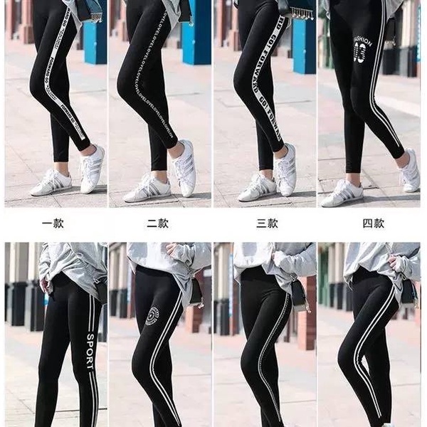 เลกกิ้งขายาว ผ้านิ่ม โยะคะออกกำลังกายใส่ได้น้ำหนัก40-70 กิโล สูง170ขาไม่เต่อ