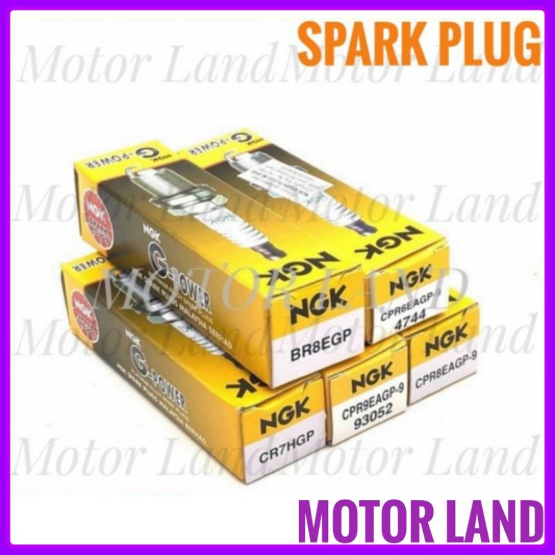 NGK CPR6EAGP-9 CPR9EAGP-9 CPR8EAGP-9 CR7HGP BR8EGP G-POWER GPOWER SPARK PLUGS