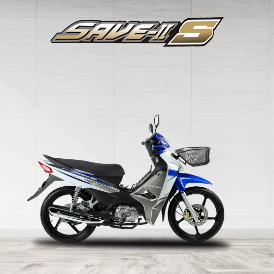 มอเตอร์ไซค์ ยี่ห้อ Ryuka รุ่น SAVE II S - รถมอเตอร์ไซค์ แฟมิลี่ 110 cc. (ล้อแม็ก)  I KPNBIKE