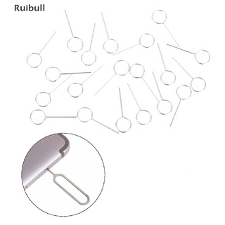 [Ruibull] 20Pcs/lot Universal Sim Card Tray Ejector Eject Pin Key Removal Tool for Phone Hot Sale