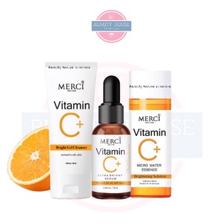 [ถูก&amp;แท้] เมอร์ซี่ สกินแคร์ 🍊 MERCI SKINCARE 🍊 เซรั่ม-เจลล้างหน้า-น้ำตบ