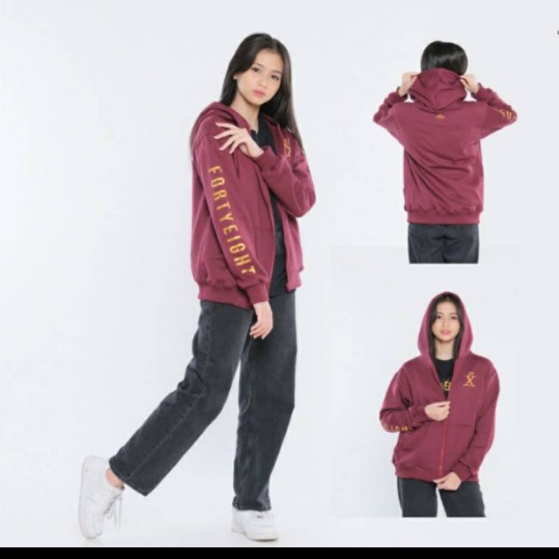 JKT 48 JKT48 NEW ERA ZIPPER HOODIE JACKET