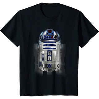 เสื้อยืดลําลอง ผ้าฝ้าย พิมพ์ลายกราฟฟิค Star Wars R2-D2 Hi-Res แฟชั่นสําหรับผู้ชายS-5XL